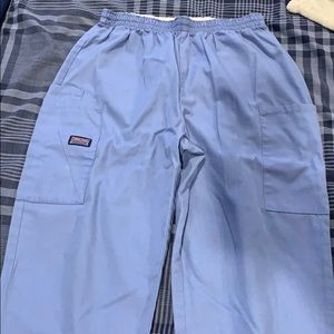 Straight leg scrub pants